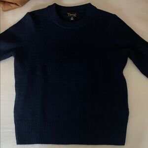Charvet Midnight Blue Crewneck Sweater